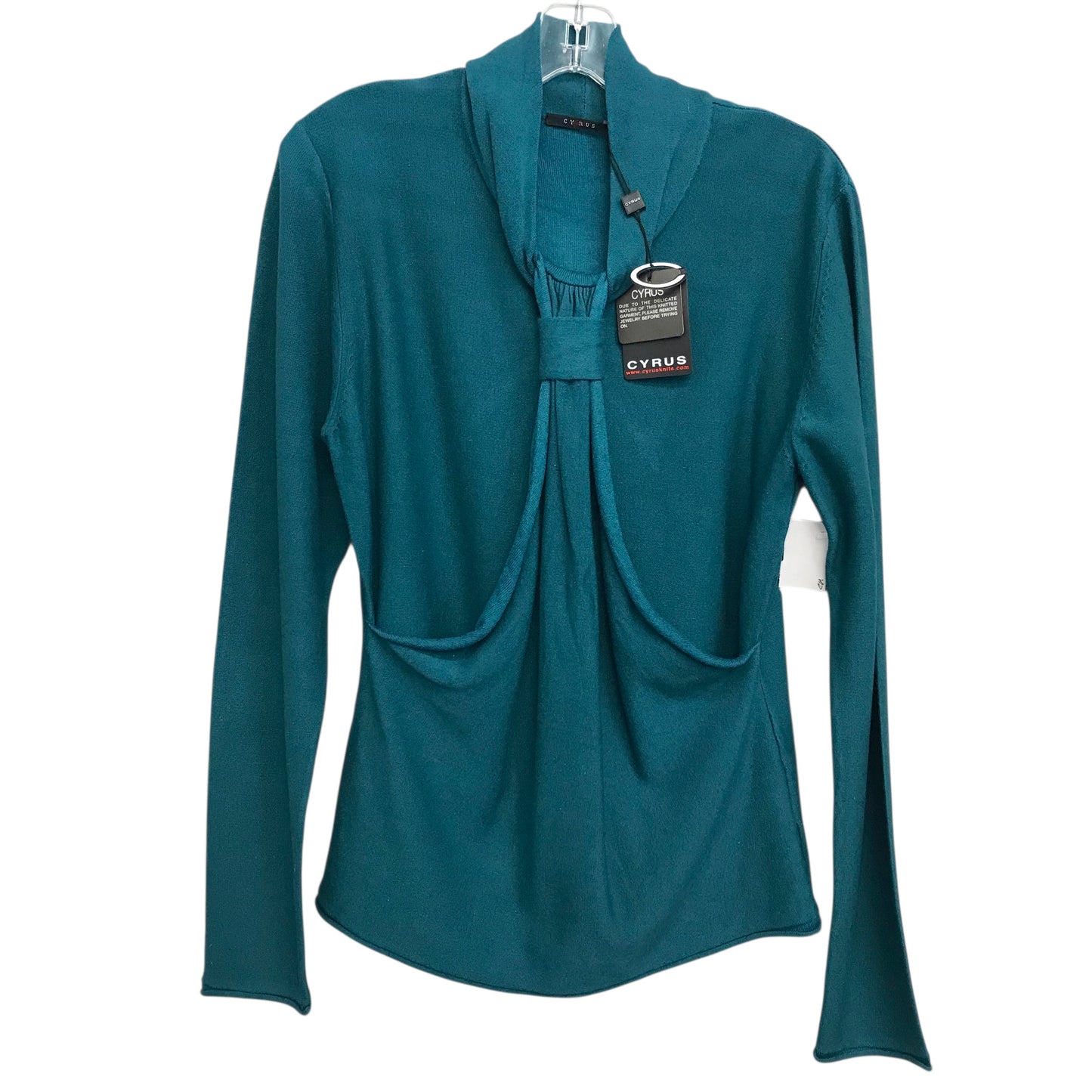 Sweater By Cyrus In Teal, Size:L