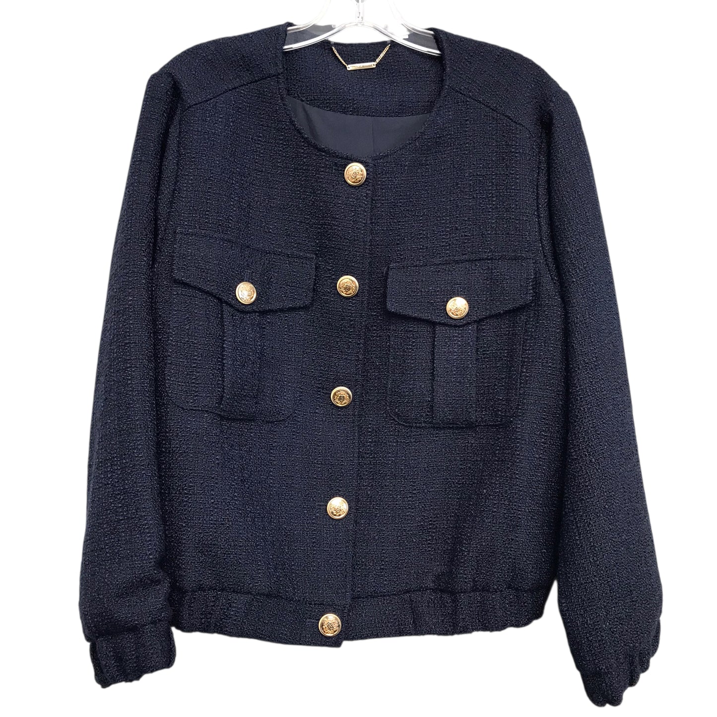 Blazer By Chicos In Navy, Size:L