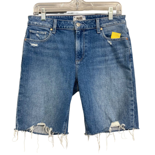 Shorts By Paige In Blue Denim, Size:6