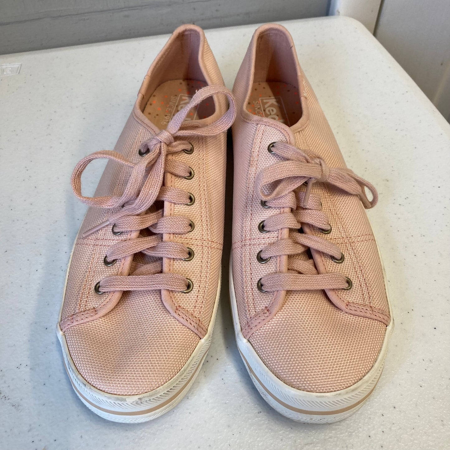 Shoes Sneakers By Keds In Peach, Size:8