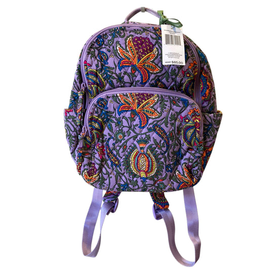 Backpack By Vera Bradley In Purple, Size:Small