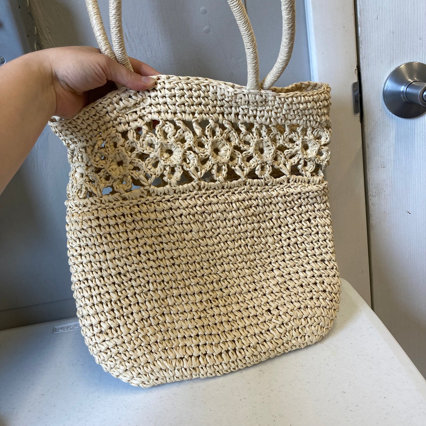Handbag By Lc Lauren Conrad In Tan, Size:Medium