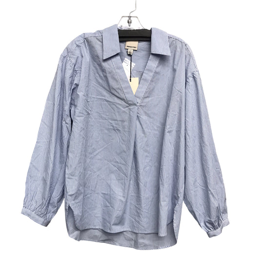 Top Ls By Industry In Blue & White, Size:L