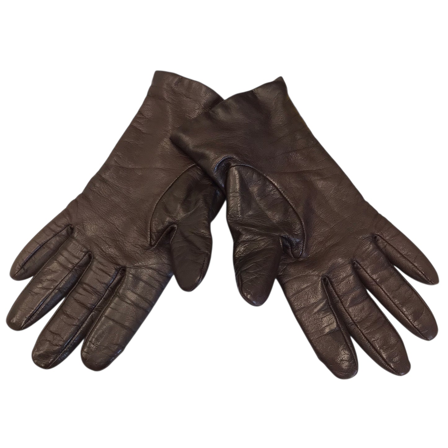 Gloves Leather By Fownes In Brown