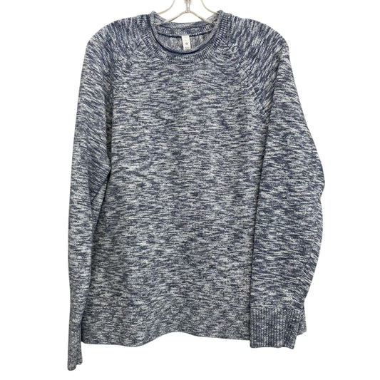 Sweater By Lululemon In Blue & White, Size:L