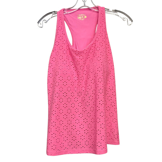 Top Sleeveless Designer By Lilly Pulitzer In Pink, Size:L