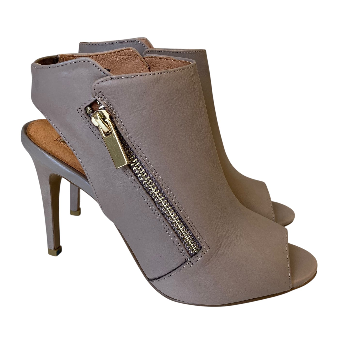 Shoes Heels Stiletto By Halogen In Tan, Size:6.5
