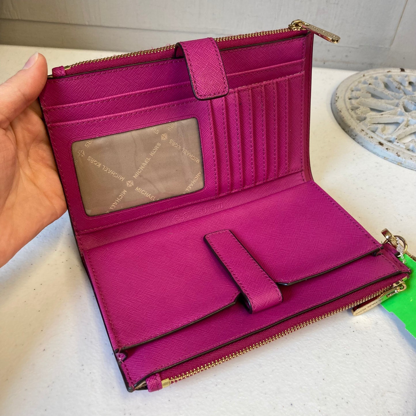Wristlet Designer By Michael Kors In Pink, Size:Small