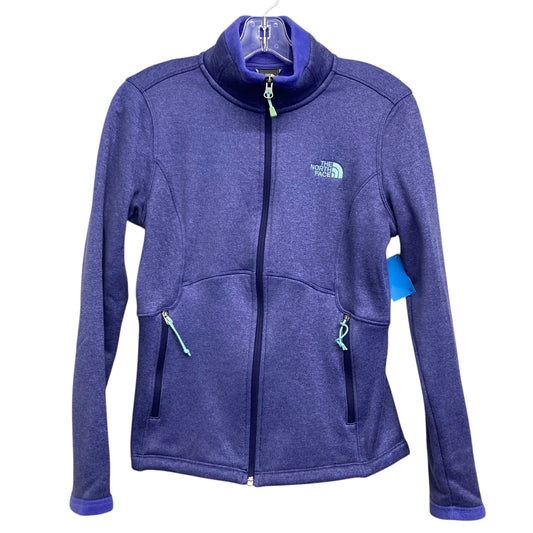 Athletic Jacket By The North Face In Purple, Size:S