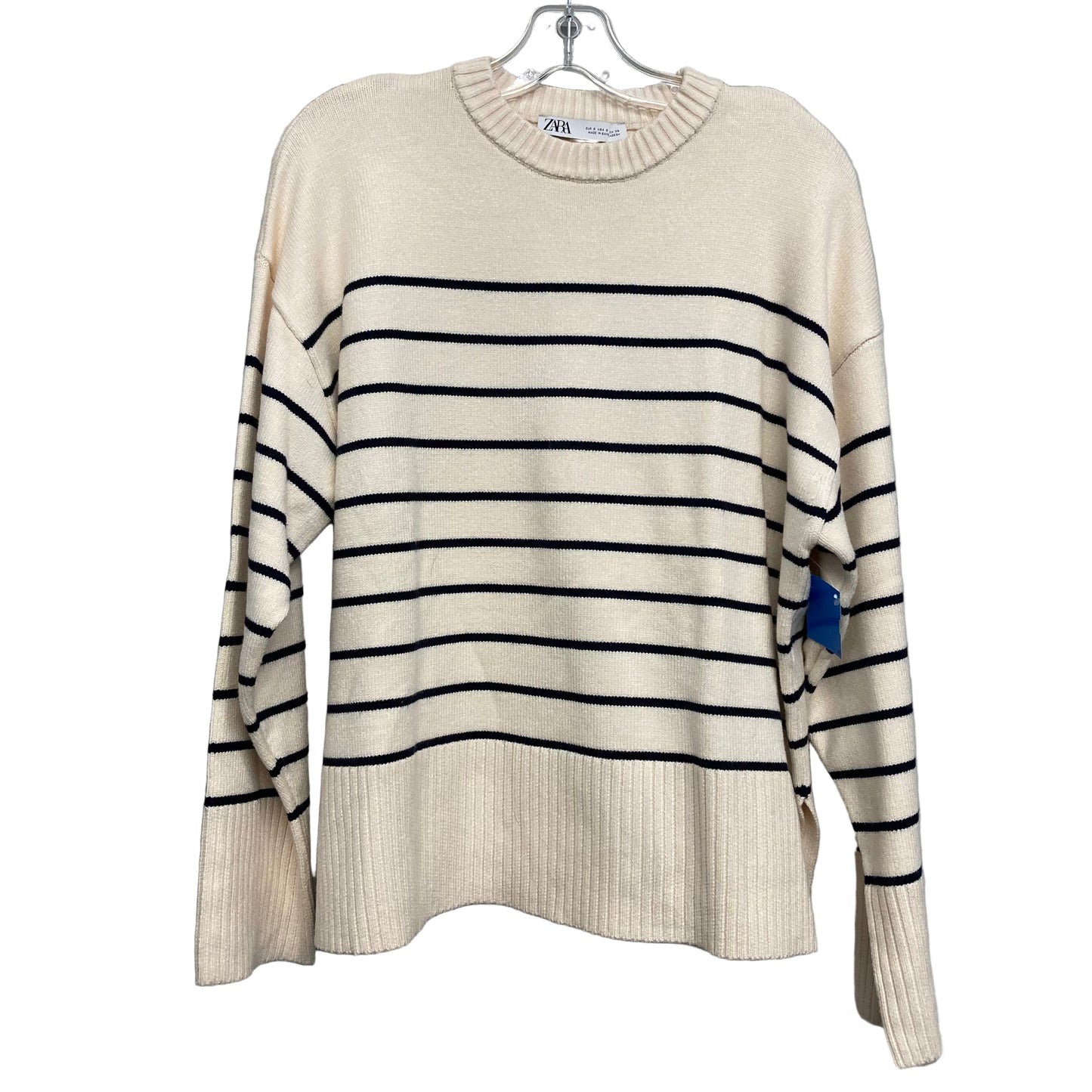 Sweater By Zara In Striped Pattern, Size:S