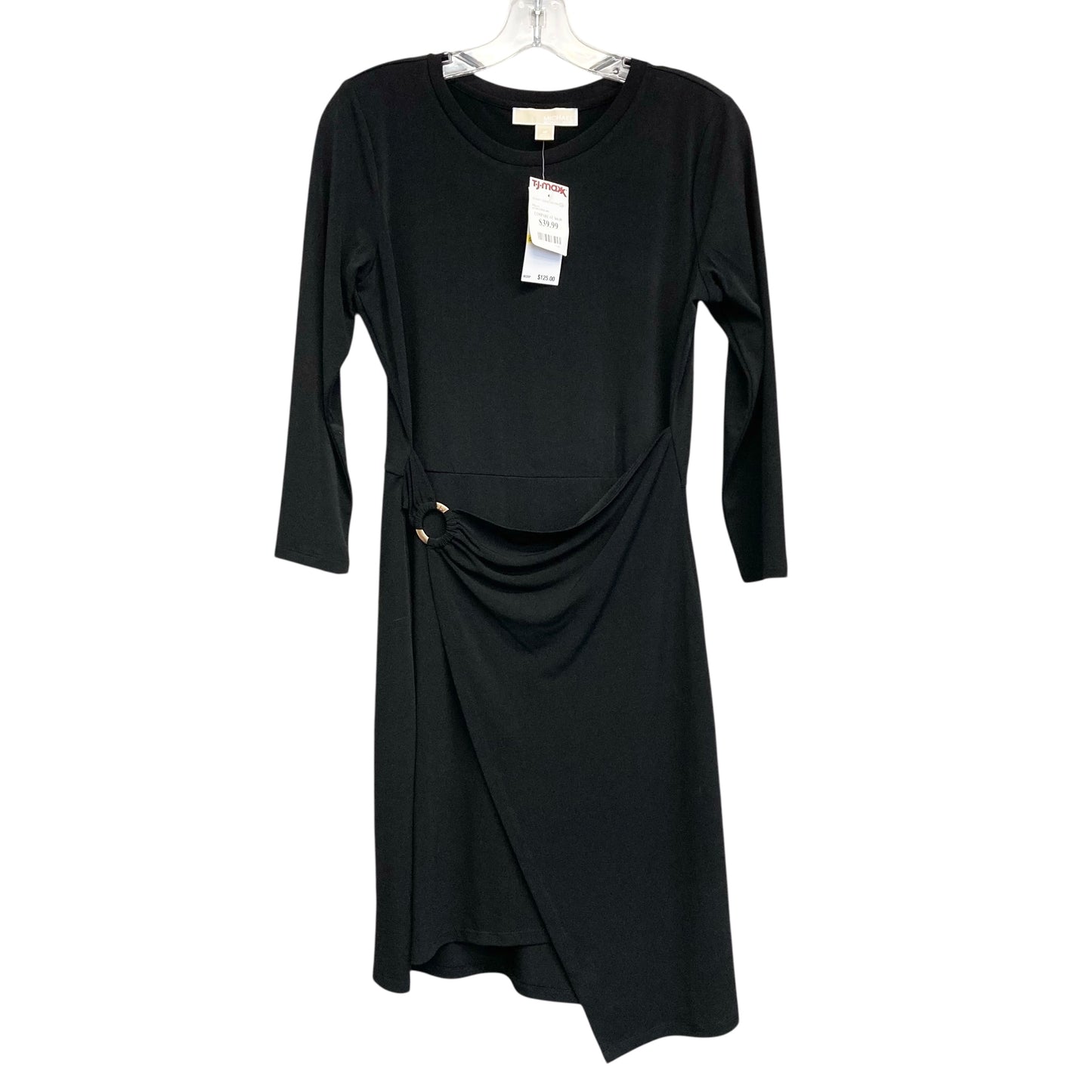 Dress Casual Midi By Michael By Michael Kors In Black, Size:M