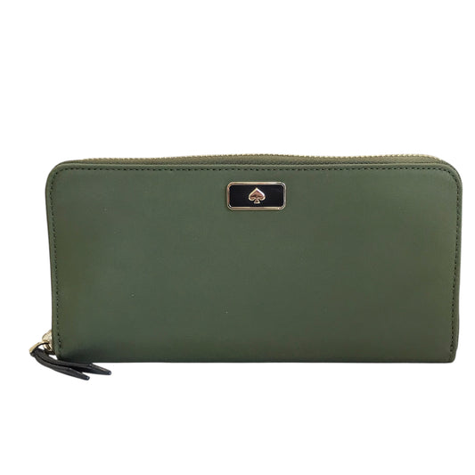 Wallet Designer By Kate Spade In Green, Size:Large