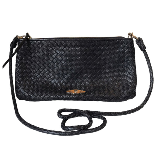 Crossbody Leather By Elliot Lucca In Black, Size:Small