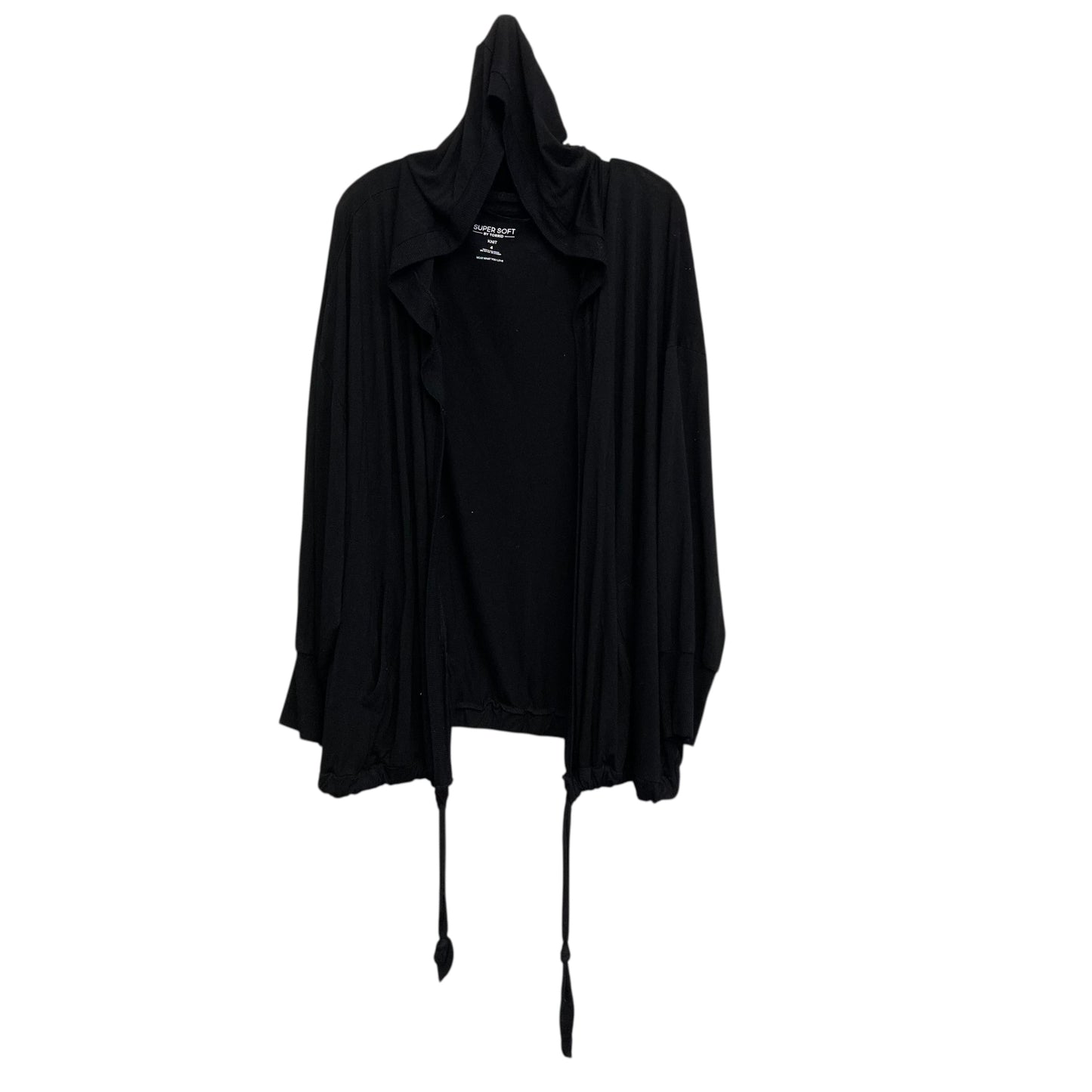 Cardigan By Torrid In Black, Size:4X