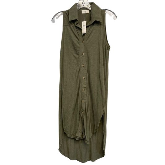 Dress Casual Short By T.La In Green, Size:Xxs