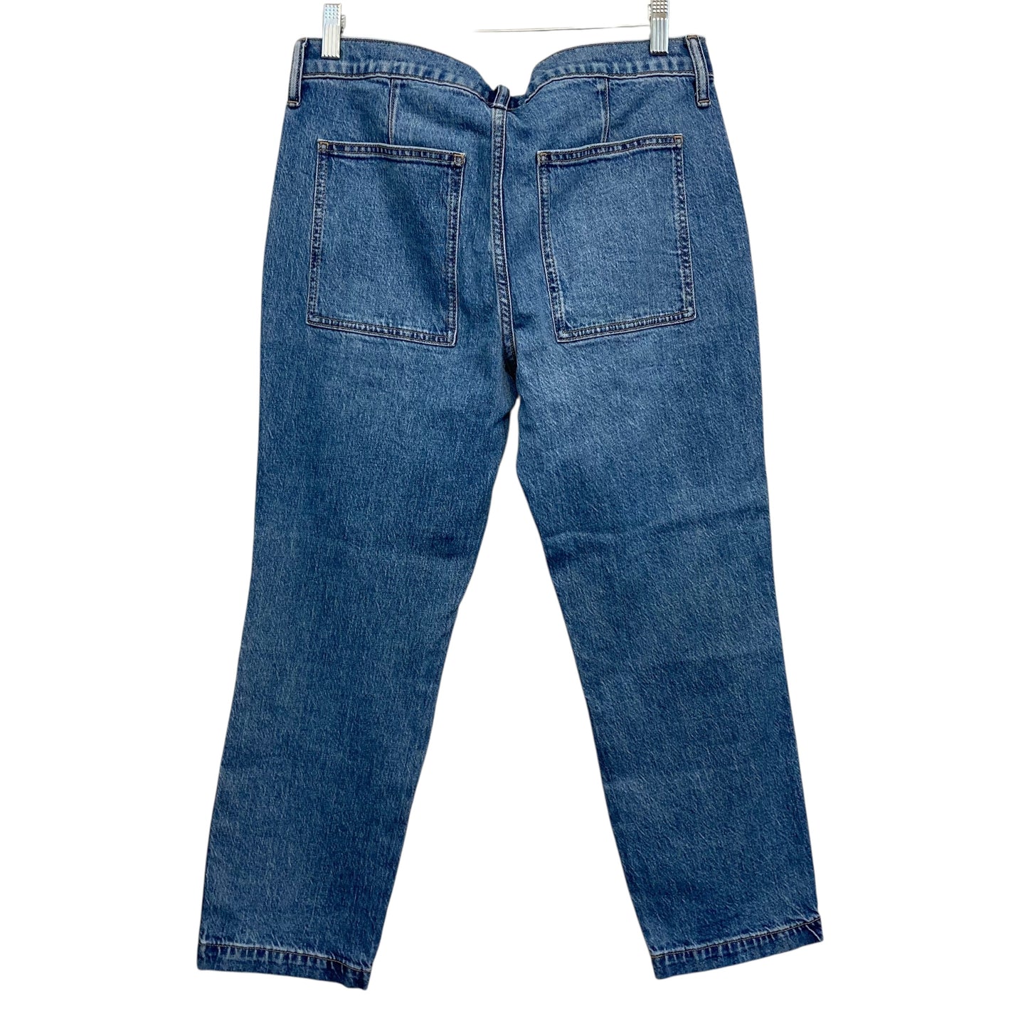 Jeans Straight By J. Crew In Blue Denim, Size:8