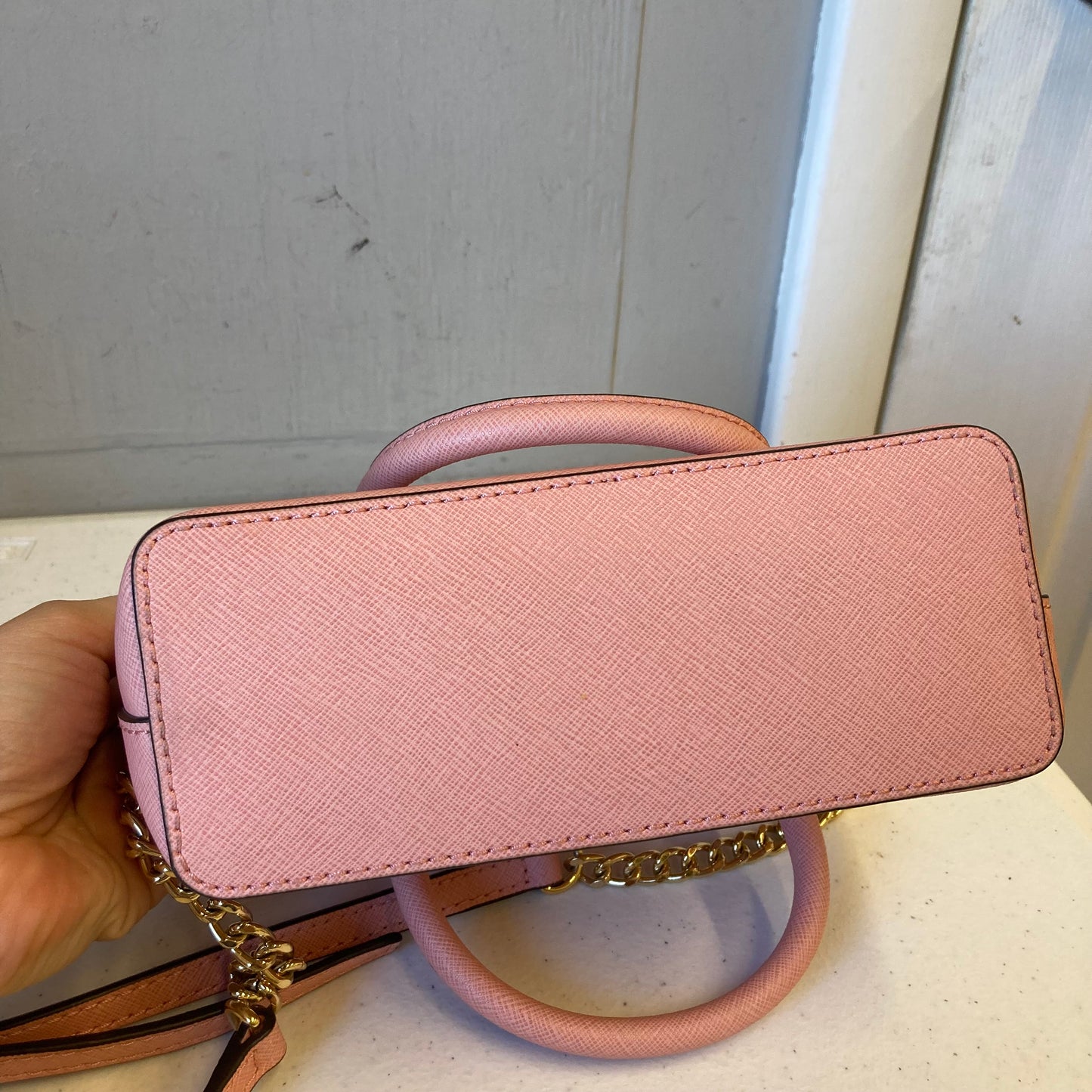 Crossbody Designer By Michael Kors In Pink, Size:Small