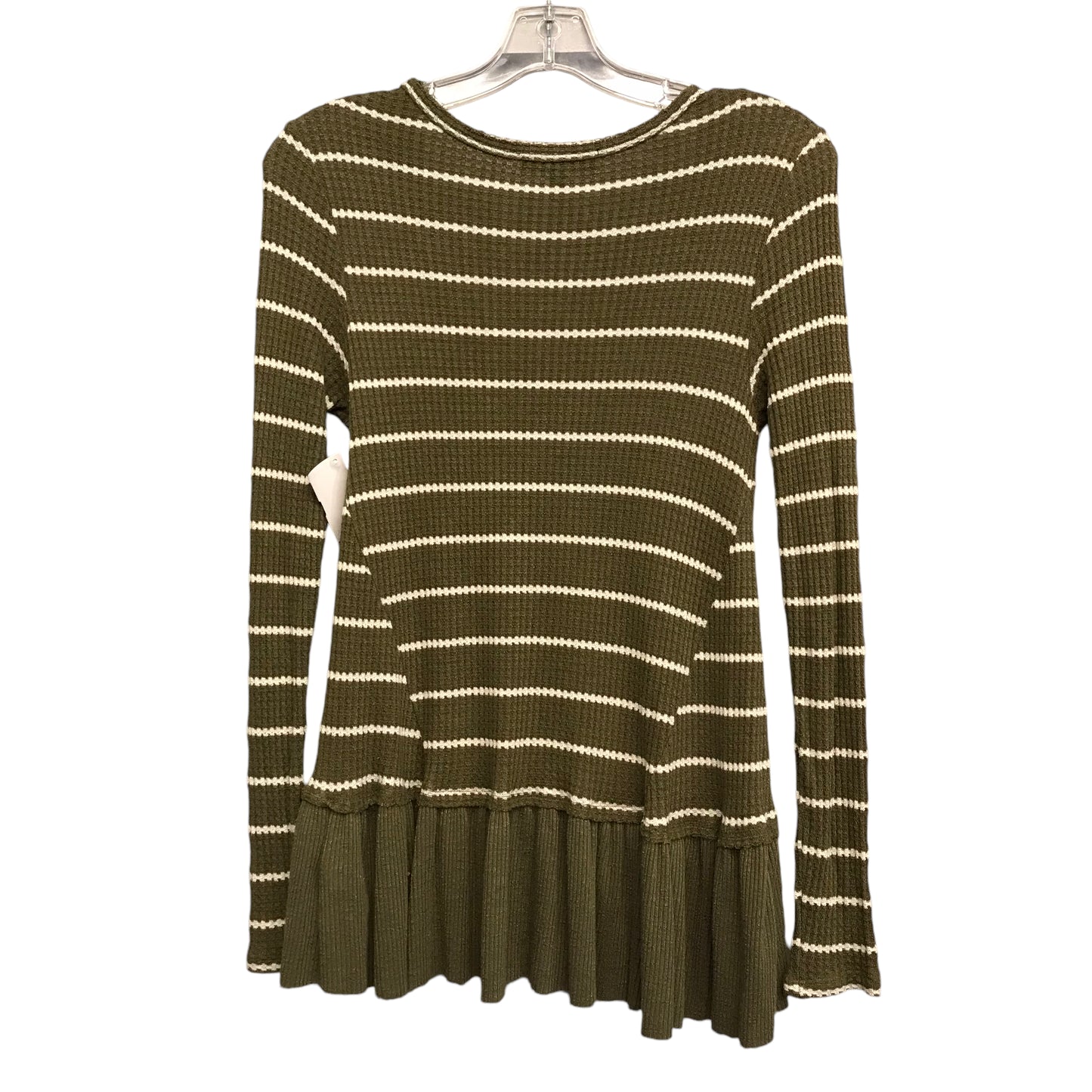 Top Ls By Eri + Ali In Striped Pattern, Size:Xs