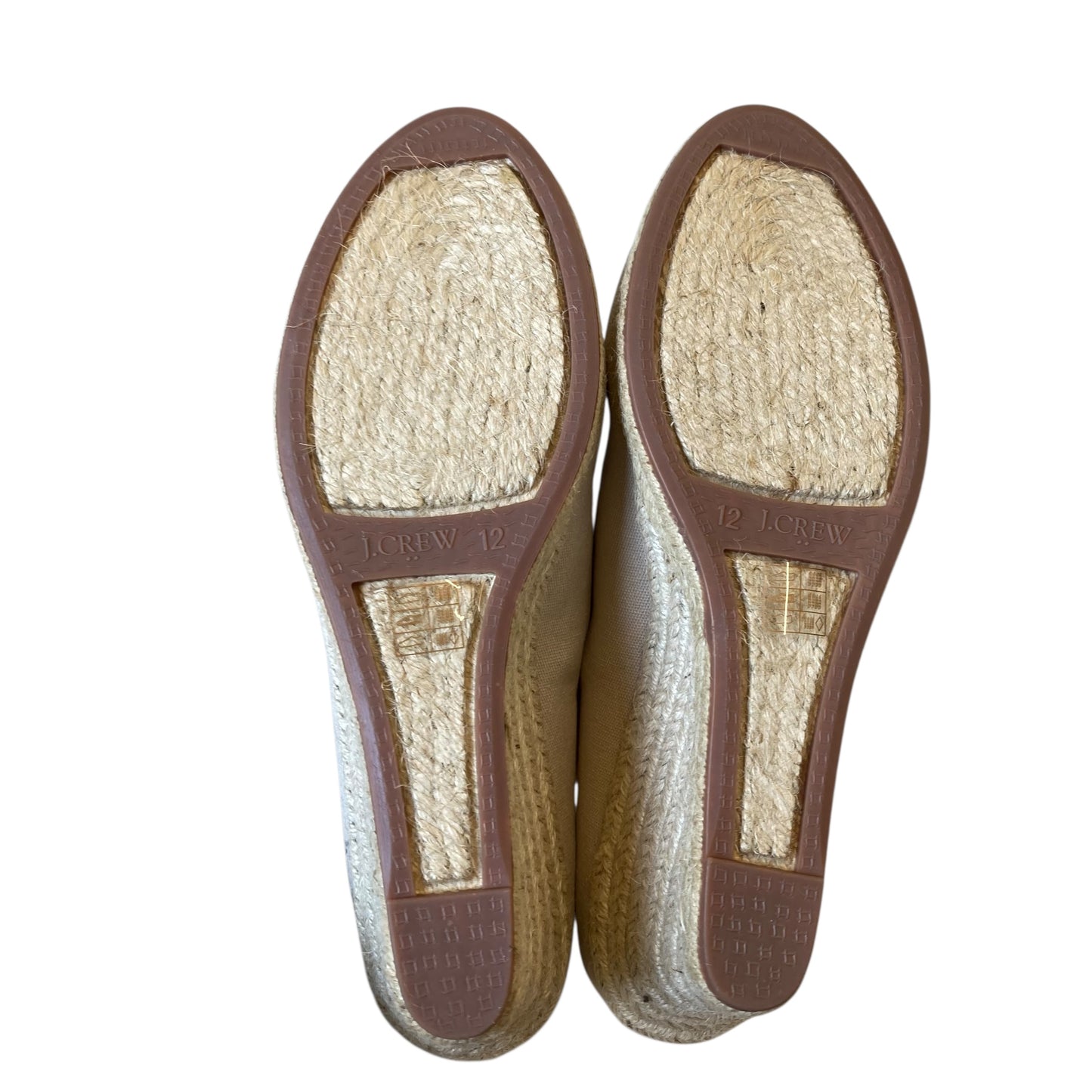 Shoes Heels Wedge By J. Crew In Tan, Size:12