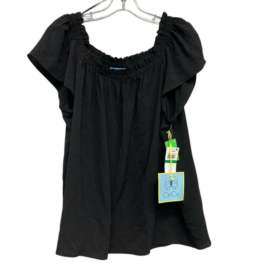 Top Ss By Cece In Black, Size:L