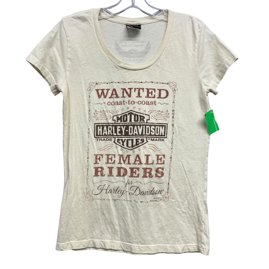 Top Ss Basic By Harley Davidson In Cream, Size:M