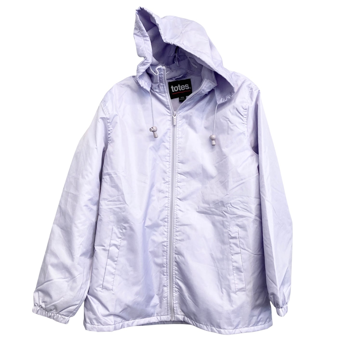 Jacket Windbreaker By Totes In Purple, Size:M