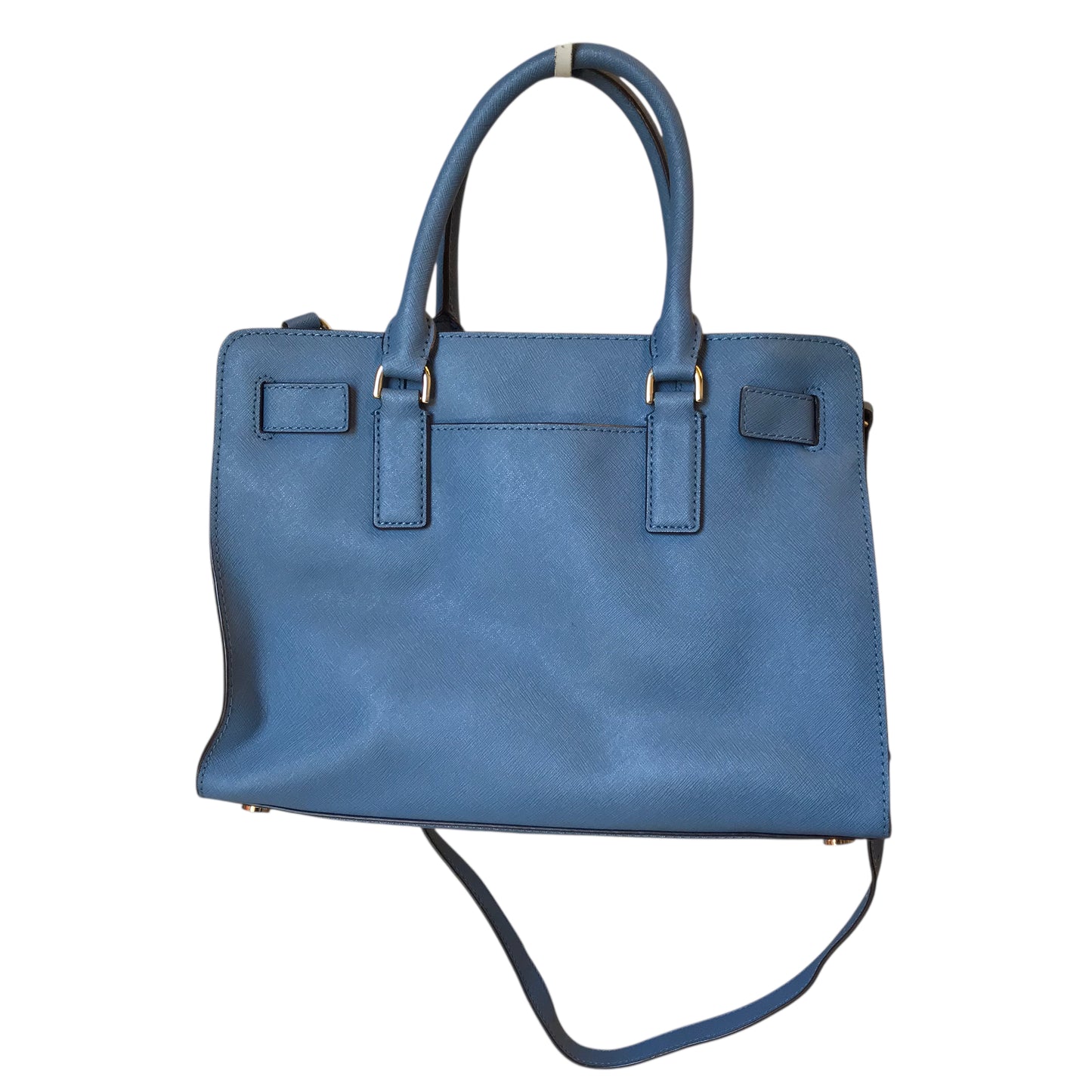 Handbag Designer By Michael Kors In Blue, Size:Medium