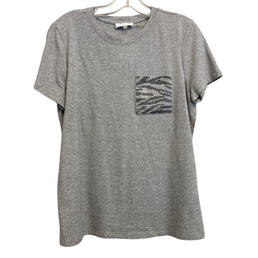 Top Ss By Calvin Klein In Grey, Size:S