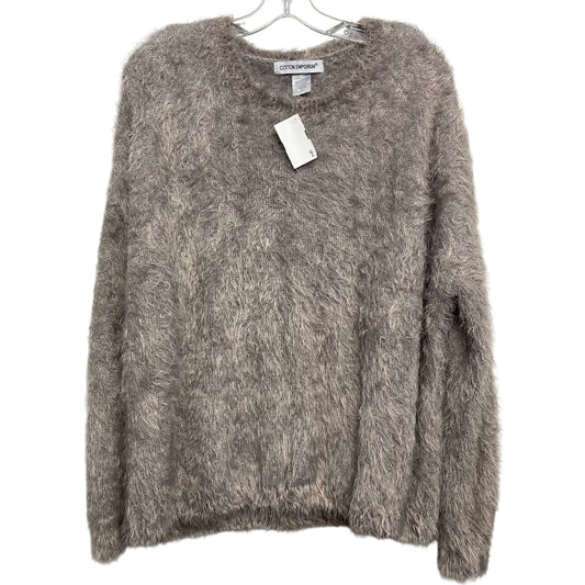 Sweater By Cotton Emporium In Grey, Size:Xl