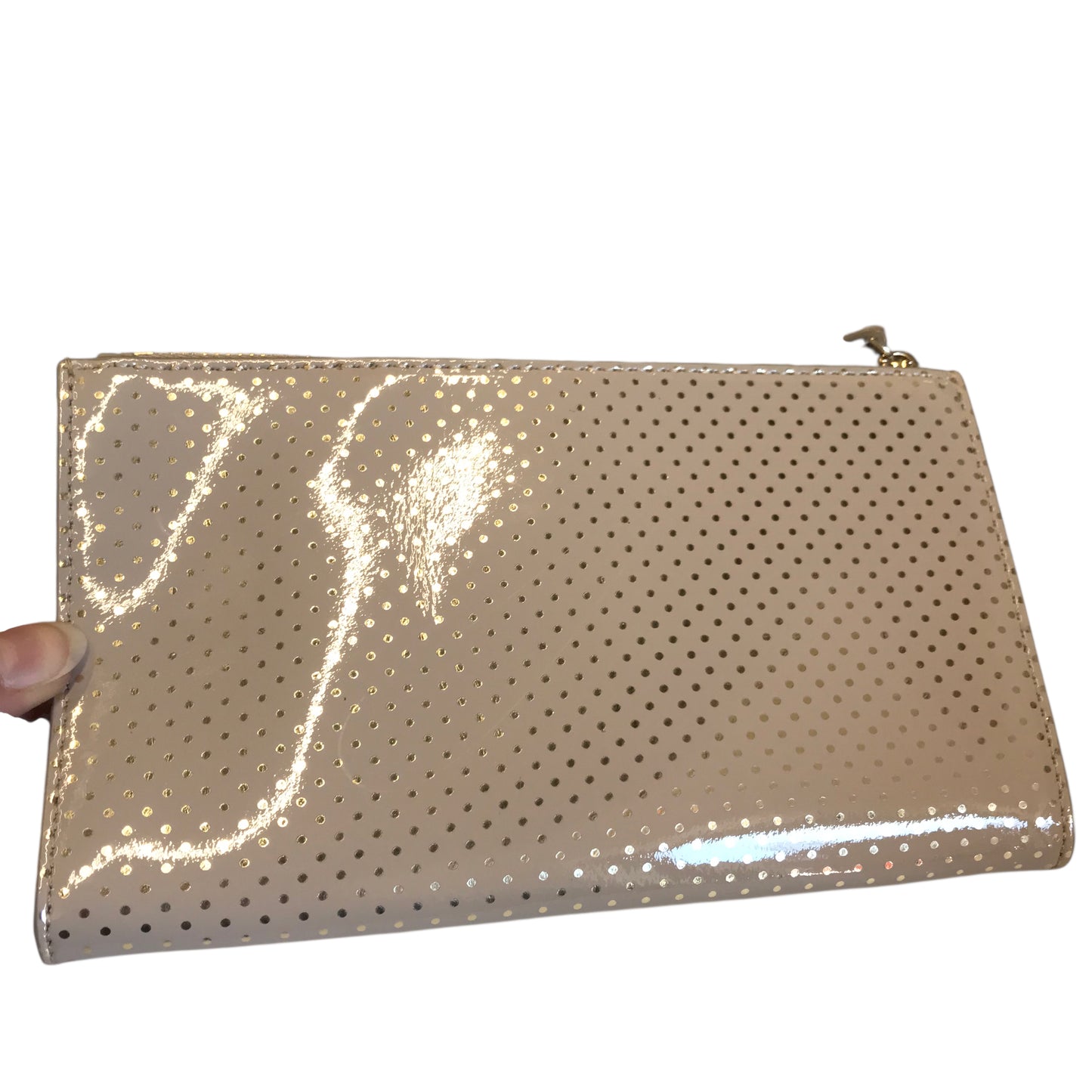 Wristlet Designer By Kate Spade In Polkadot Pattern, Size:Medium