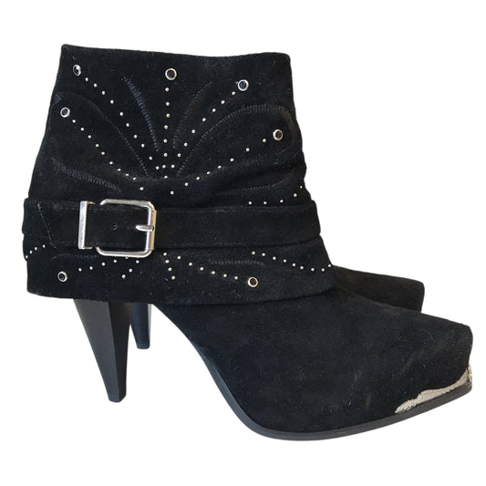 Boots Ankle Flats By Miranda by Miranda Lambert In Black, Size:9