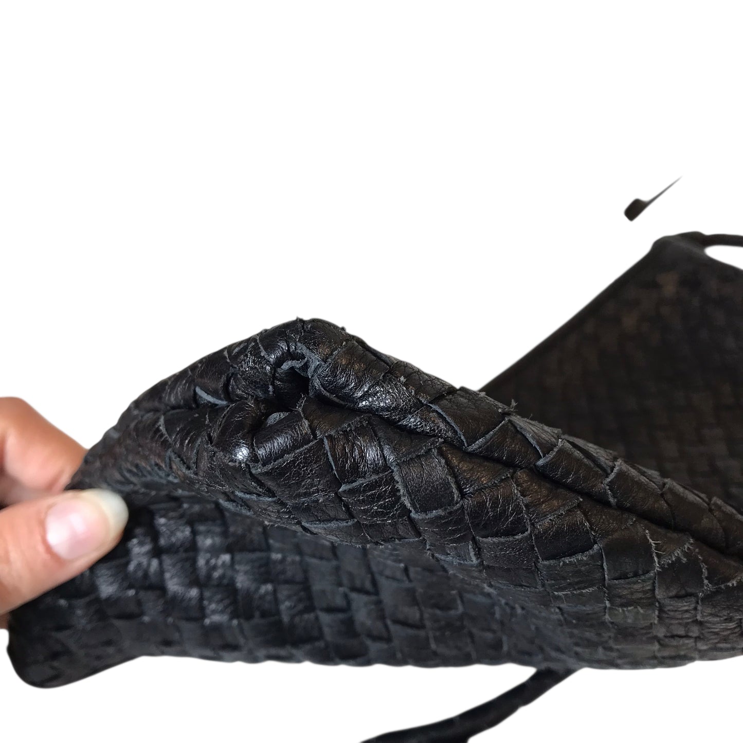 Crossbody Leather By Elliot Lucca In Black, Size:Small