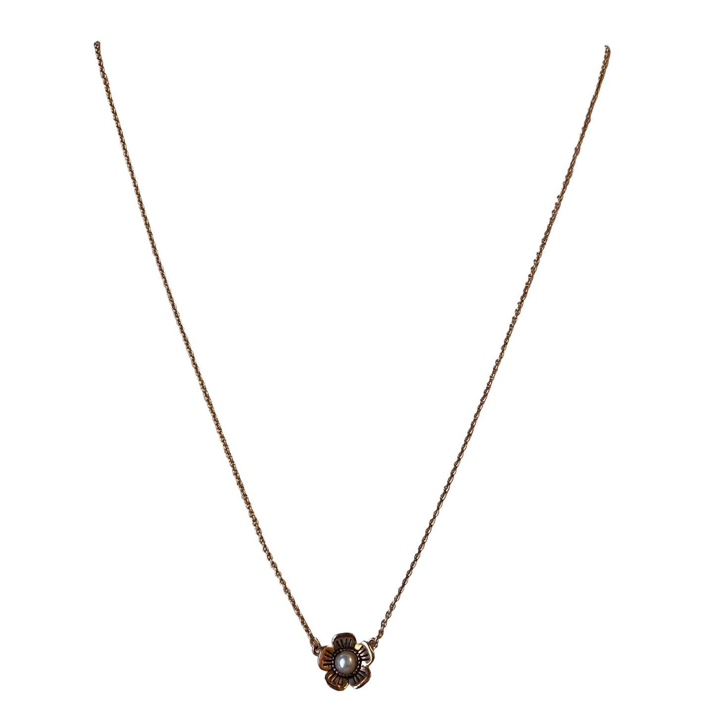 Necklace Designer By Coach In Gold