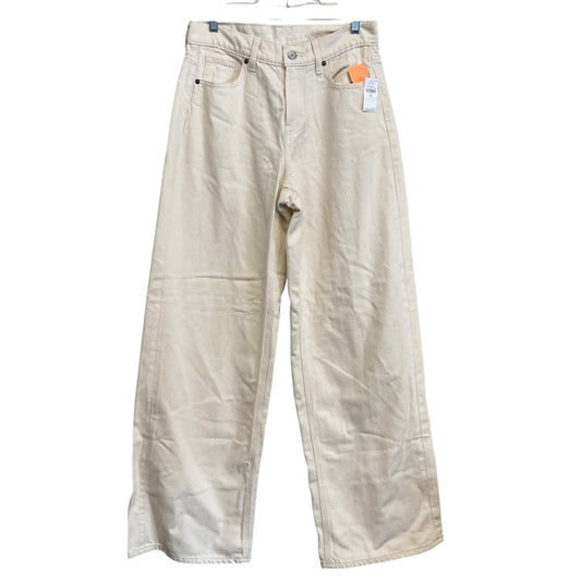 Pants Wide Leg By Old Navy In Beige, Size:2