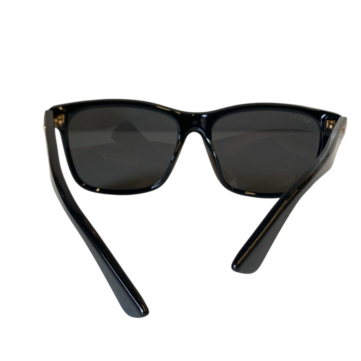 Sunglasses Luxury Designer By Gucci In Black