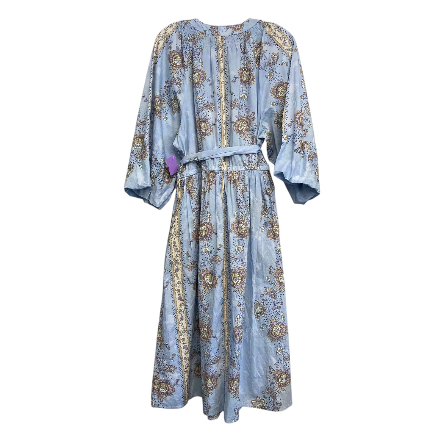 Dress Casual Midi By Lane Bryant In Blue, Size:Xl