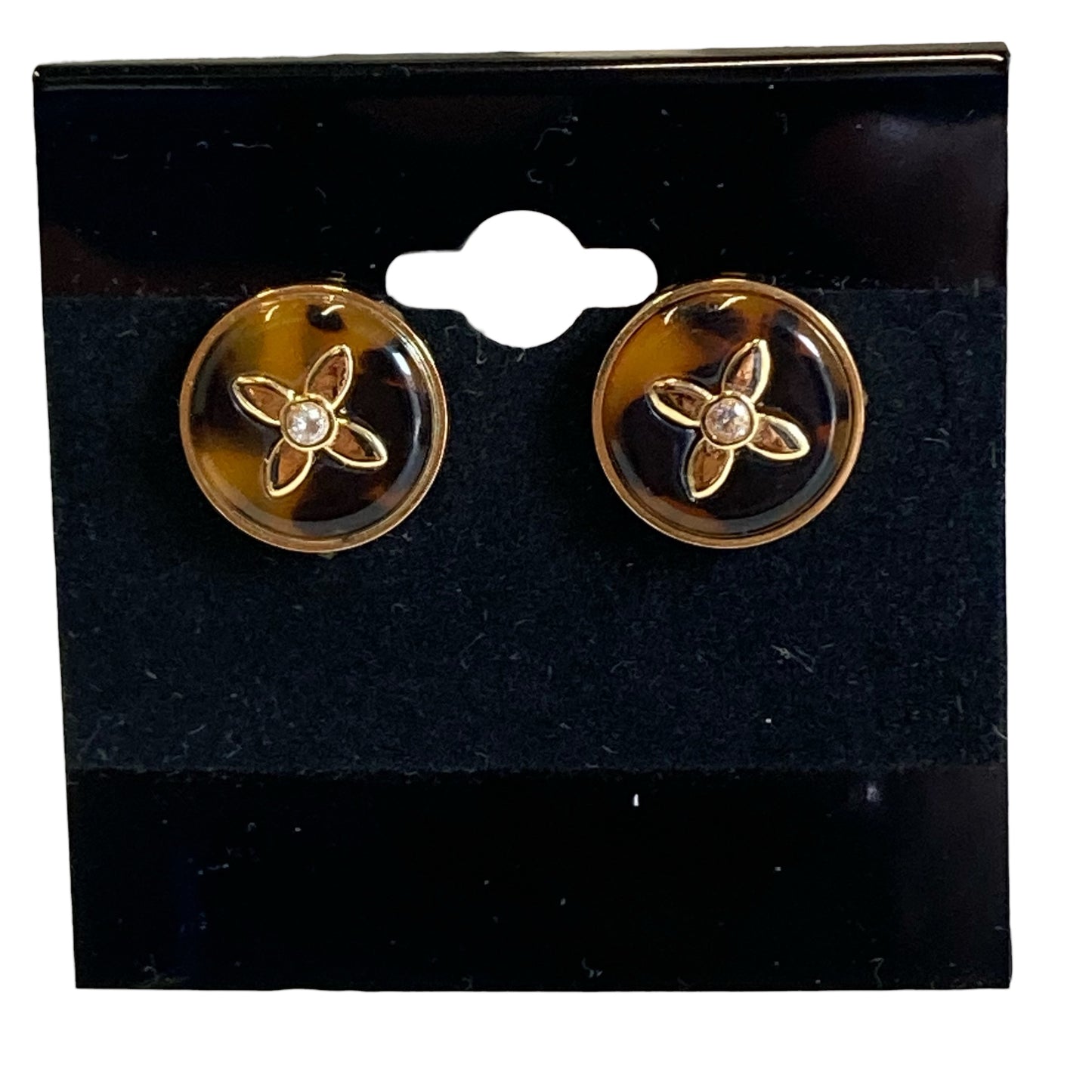 Earrings Designer By Kate Spade In Brown