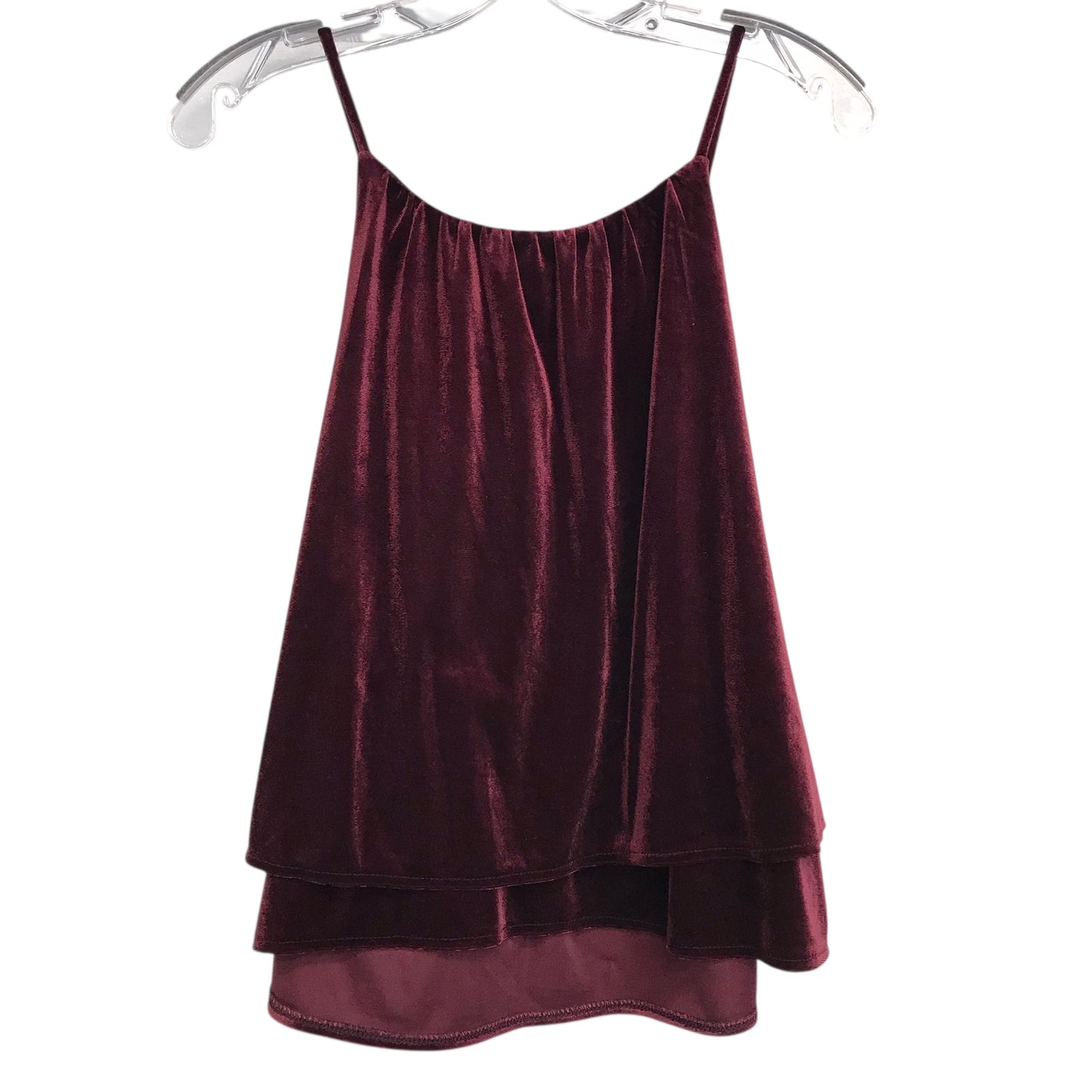 Top Sleeveless By Old Navy In Maroon, Size:S