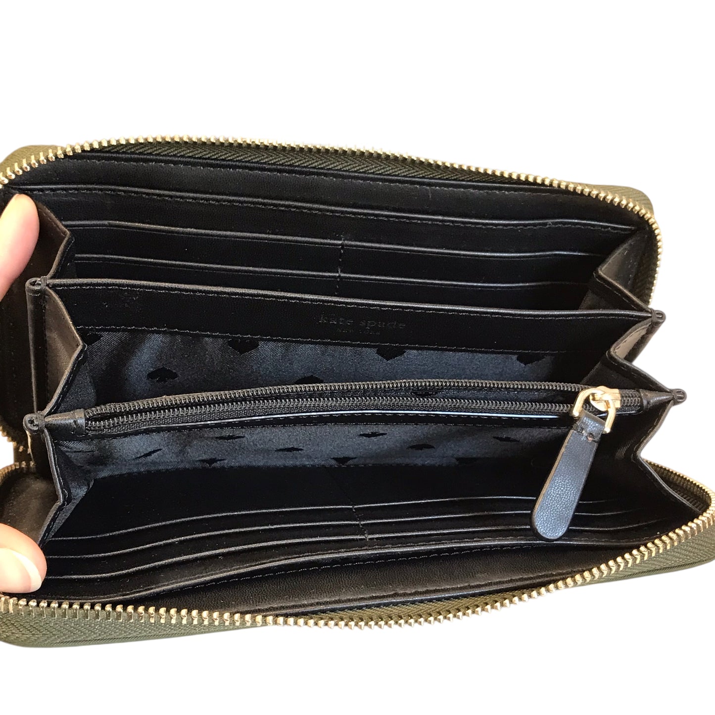 Wallet Designer By Kate Spade In Green, Size:Large