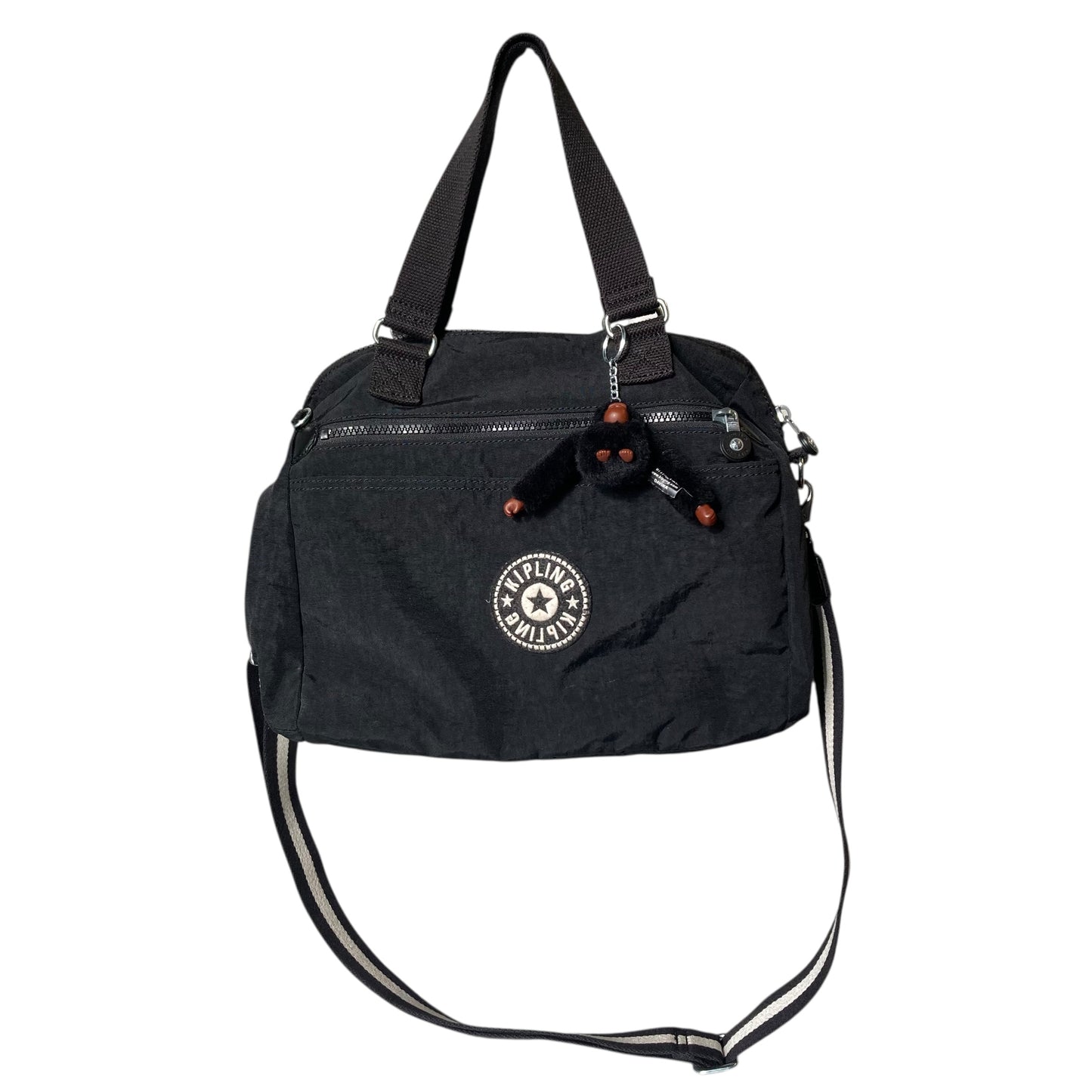 Handbag By Kipling In Black, Size:Medium