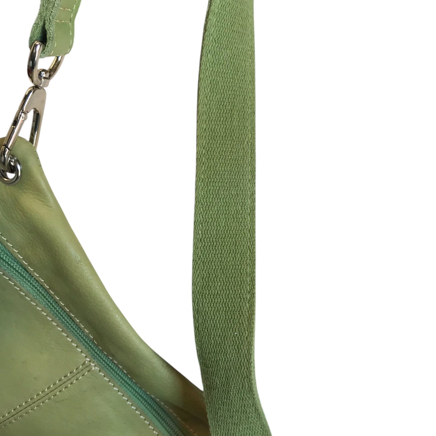 Crossbody By Fossil In Green, Size:Medium