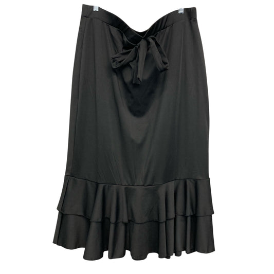 Skirt Maxi By Shein In Black, Size:26