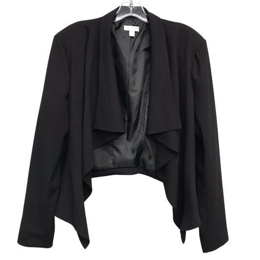 Blazer By Bisou Bisou In Black, Size:Xl