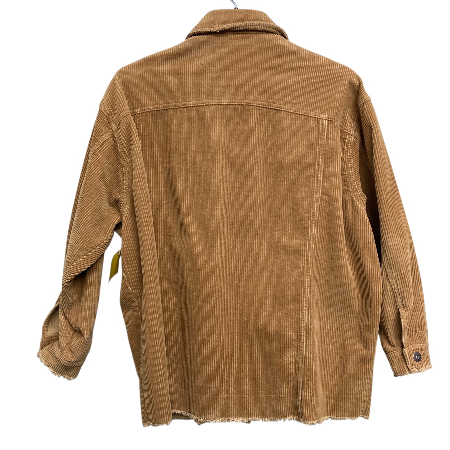 Jacket Shirt By Zara In Brown, Size:S