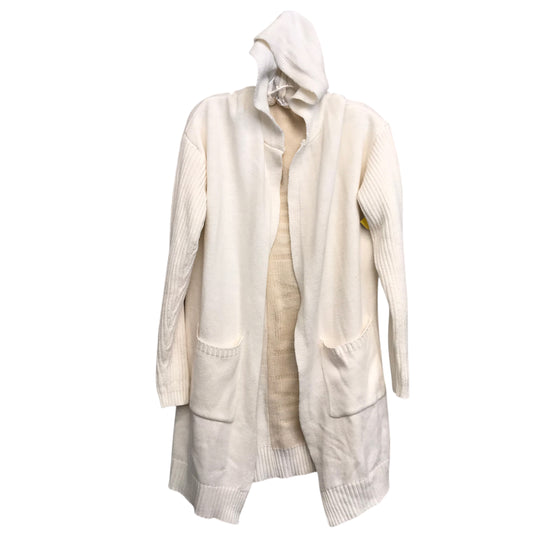 Sweater Cardigan By Ko and Daily In Cream, Size:L
