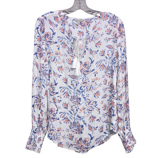 Top Ls By Lucky Brand In Blue & Orange, Size:M