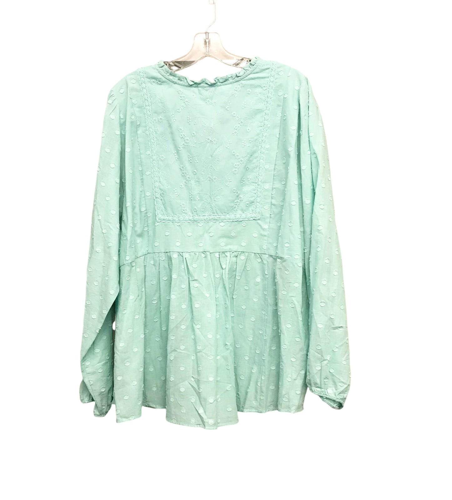 Top Ls By Torrid In Aqua, Size:4X