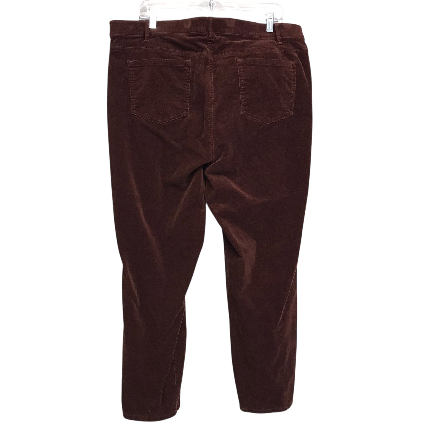 Pants Corduroy By J. Jill In Red, Size:20