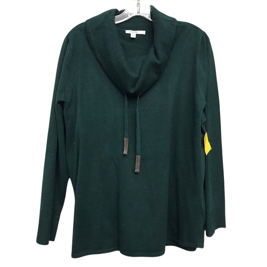 Sweater By Chicos In Green, Size:Xl