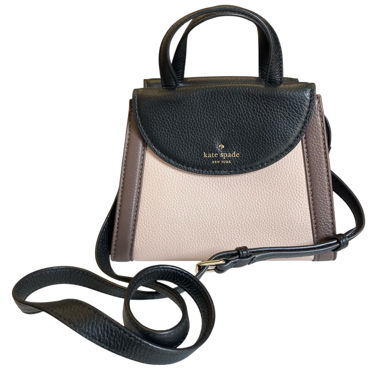 Crossbody Designer By Kate Spade In Tan, Size:Small